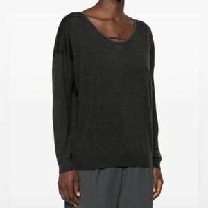 Coach brand v neck oversized sweater O/S winter